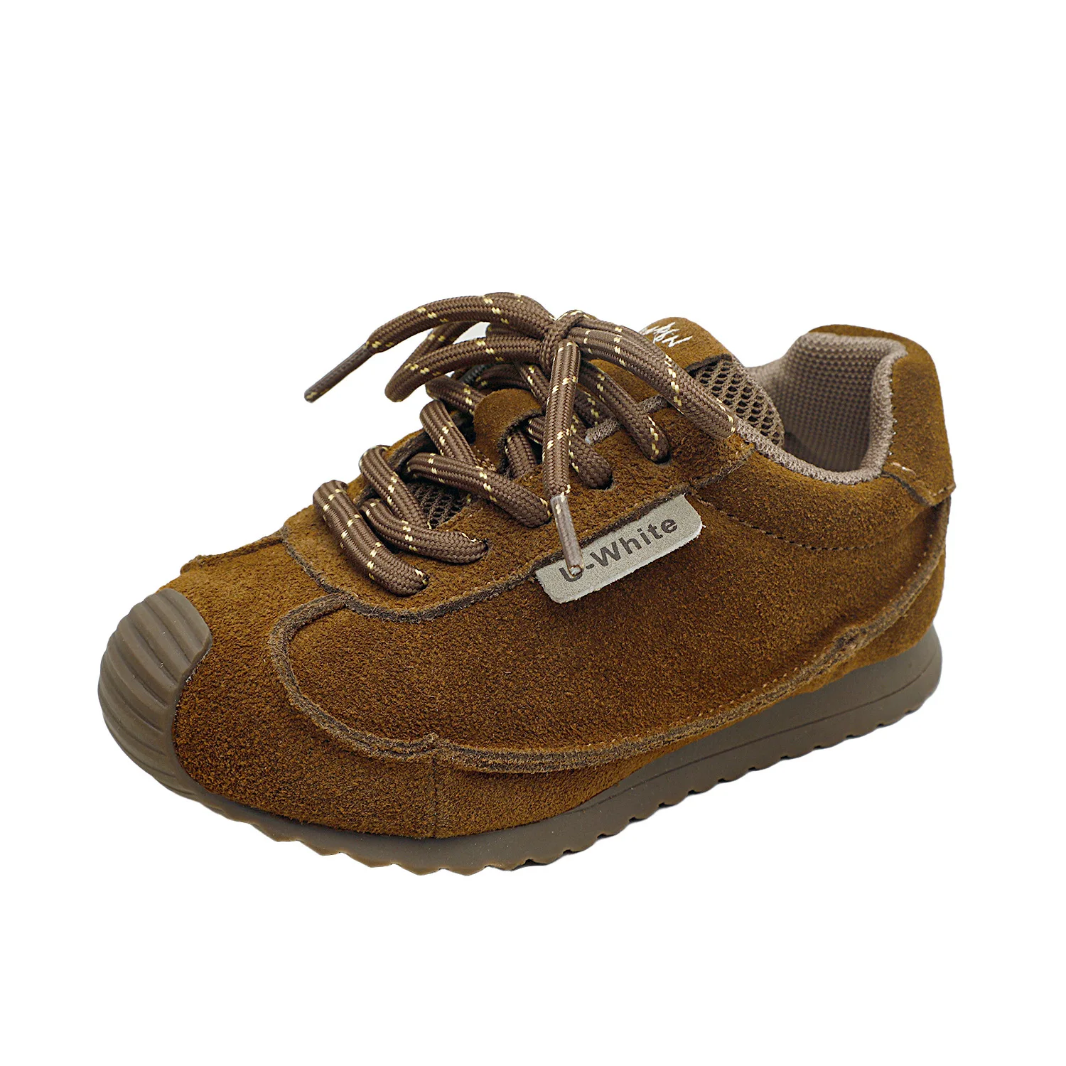

2025 Autumn New Children's Boys Girls Retro Frosted Lightweight Sports Shoes Kids Toddler All-match Non-slip Casual Shoes