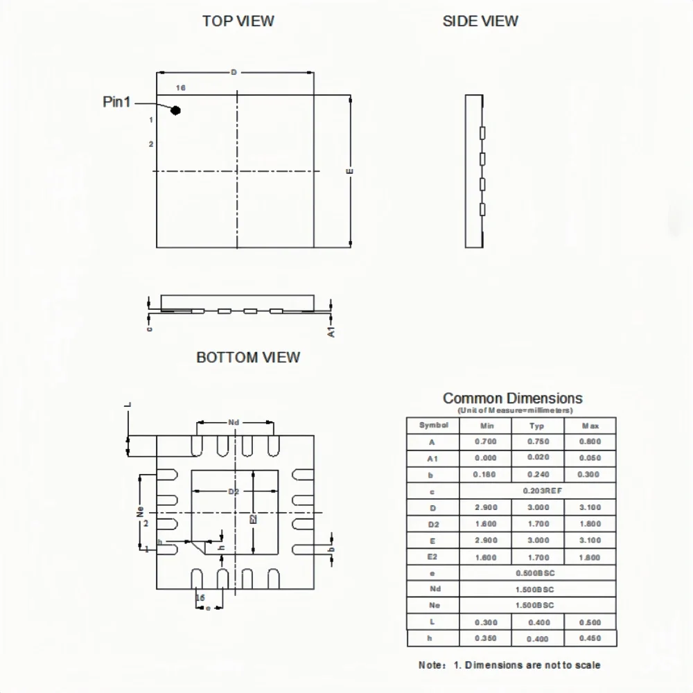 10 PCS 32-bit MCU PY32C642 QFN16 Package M0+ core High Cost Performance MCU Wide Operating Voltage New Original