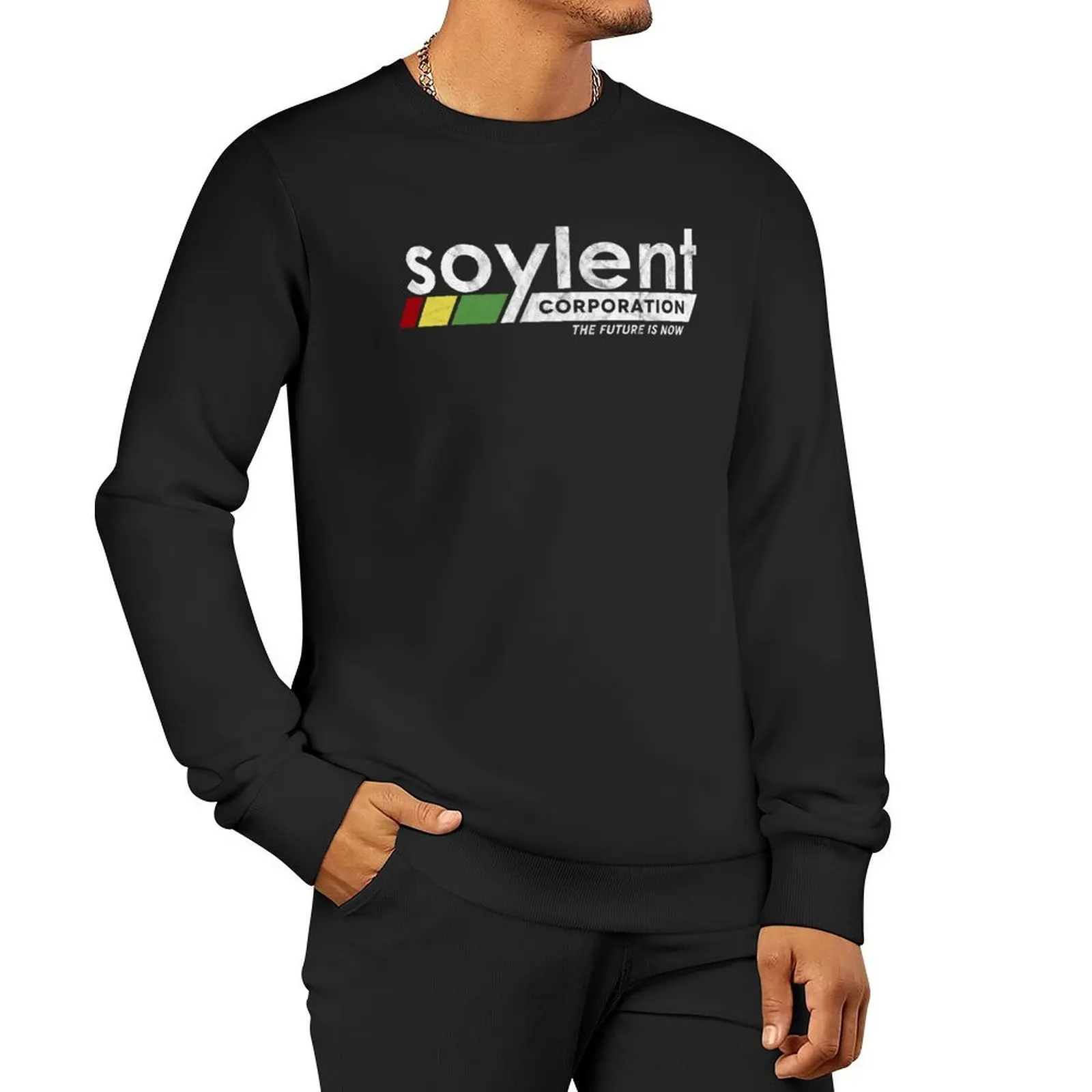 Soylent Corporation logo inspired by Soylent Green Pullover Hoodie men's coat sports sweatshirt man