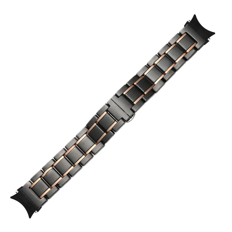 No Gaps Ceramics Band Strap for Samsung Galaxy Watch 4 5 Pro 6 44mm 40mm 45mm Bracelet Galaxy Watch 4 6 Classic 43mm 47mm