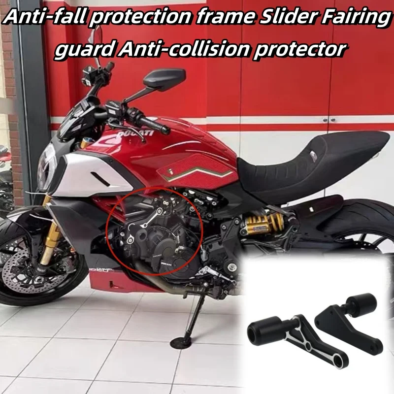 For Ducati XDiavel X Diavel/S 2016-2018 Diavel 1260/S 2019-2023 Falling Protection Frame Slider Fairing Guard Crash Protector