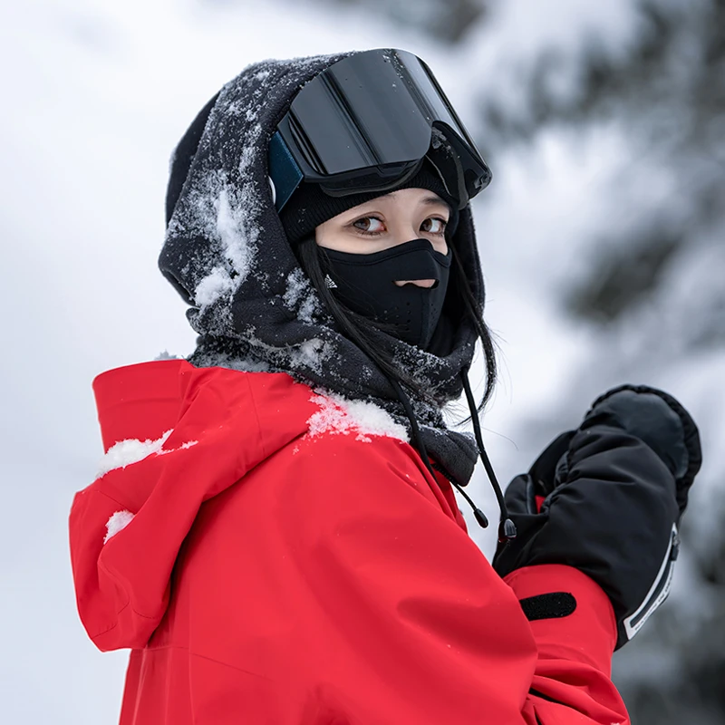 NANDN Ski face mask with magnetic suction for quick on and off warmth and windproof Essential for snowboarding