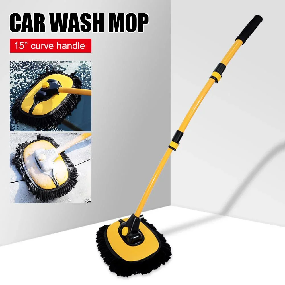 Car Wash Brush Cleaning Brush Cover Mop Replacement Brush Cover For Telescoping Long Handle Cleaning Chenille Mop Brushes Tool