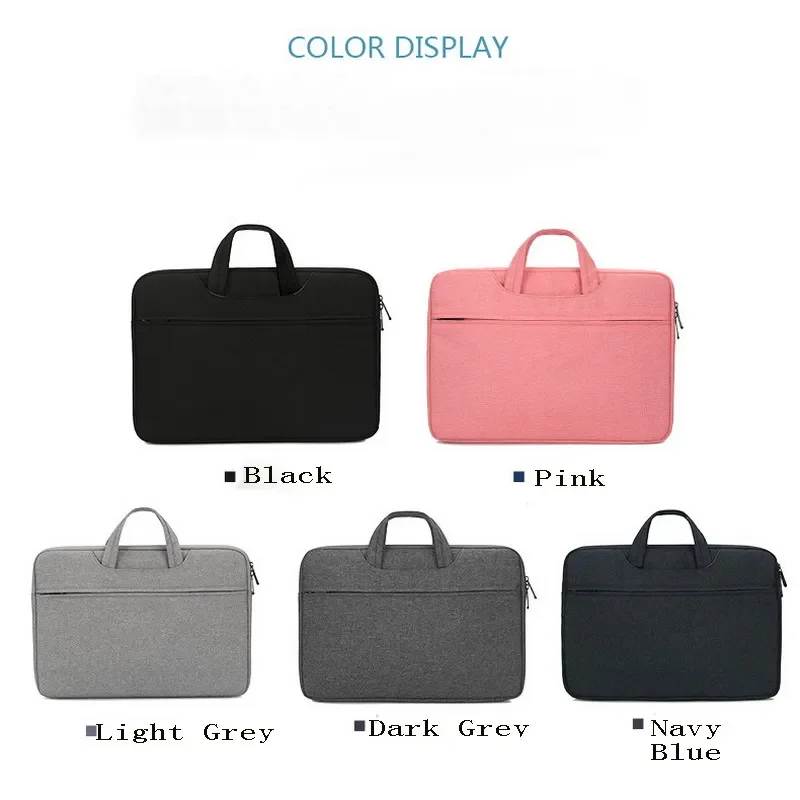 15.6inch Laptop Cases Portable Handbag Notebook Sleeve Computer Bag Pad Waterproof Briefcases