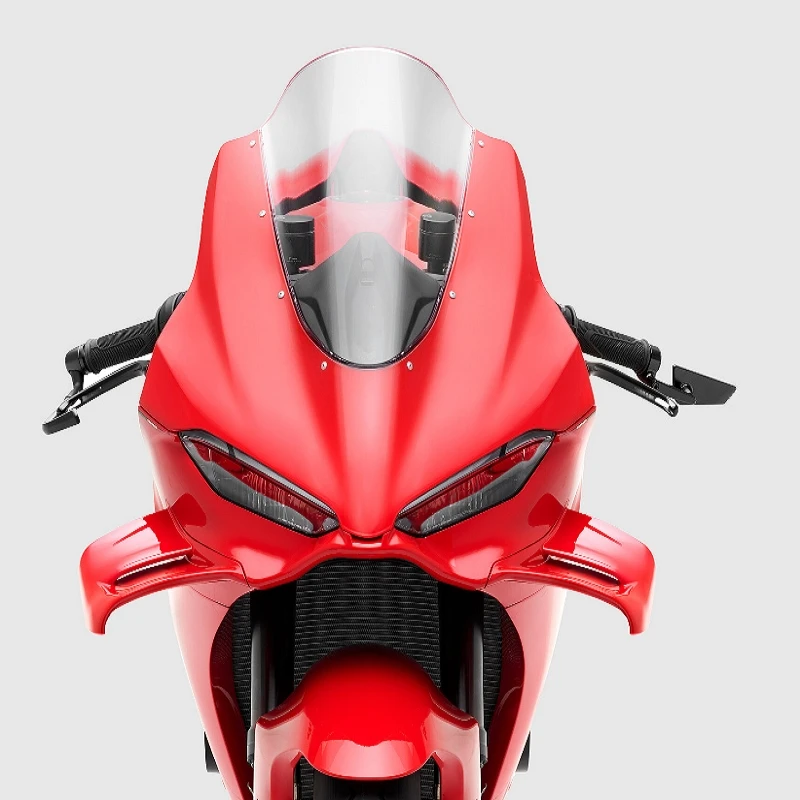 Fit For Ducati Panigale V4 V4S V4R 2025+ NEW Motorcycle Bike Handlebar Rear View Mirrors Aluminum Bar End Side Rearview Mirror