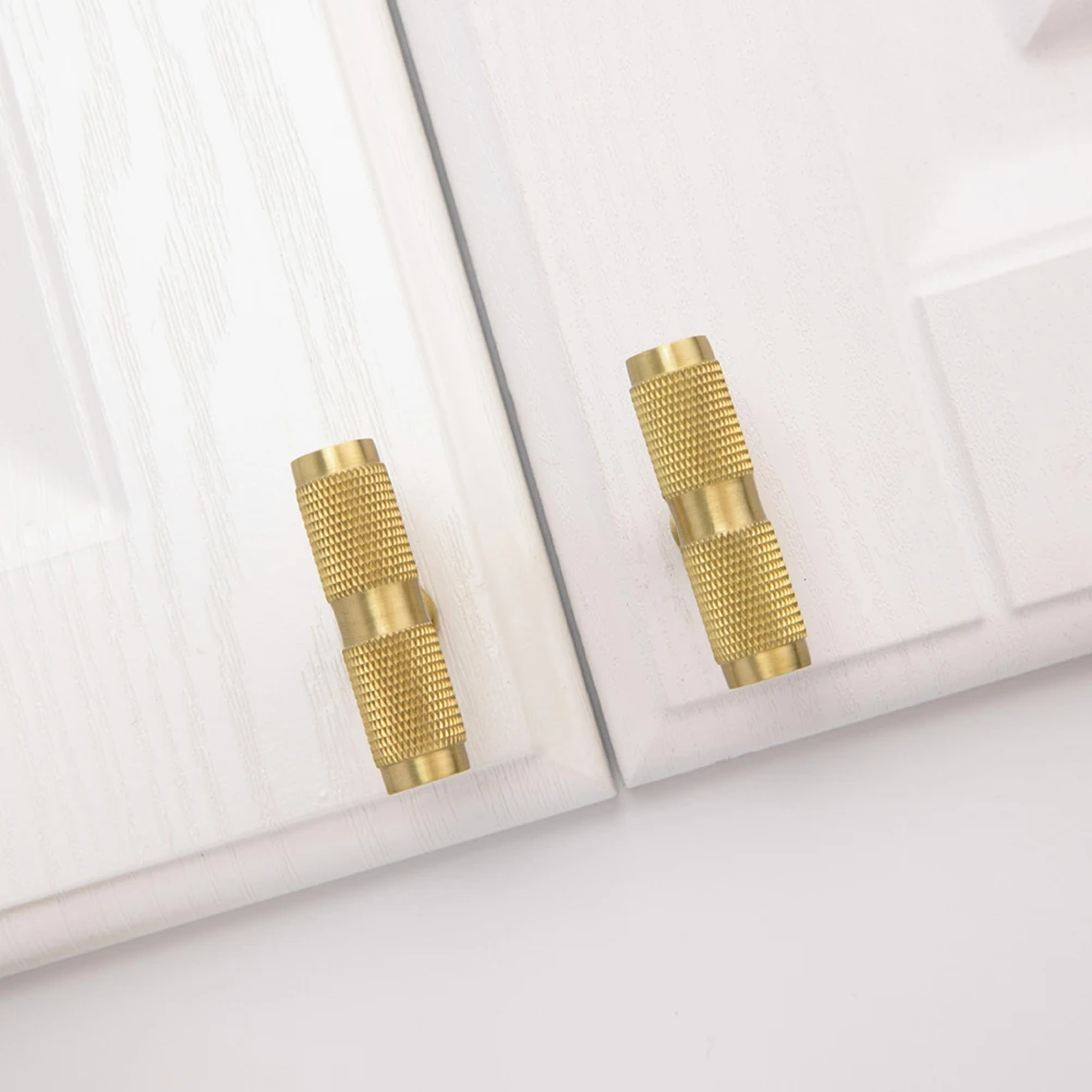 

1set 1Set White Drawer Handles Cabinet Knobs Furniture Door Pull Decorative Hardware Accessories Wardrobe Solid Pull Golden Set1