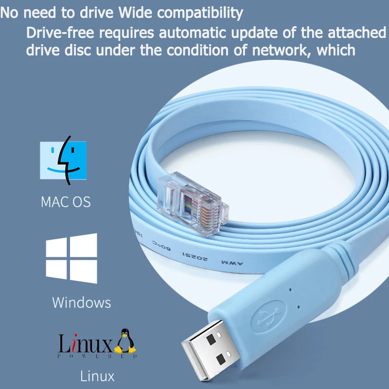 UTHAI DY100 USB To RJ45 Debugging Line USB To Console Debugging Line Is Applicable To Switch Router Server Firewall