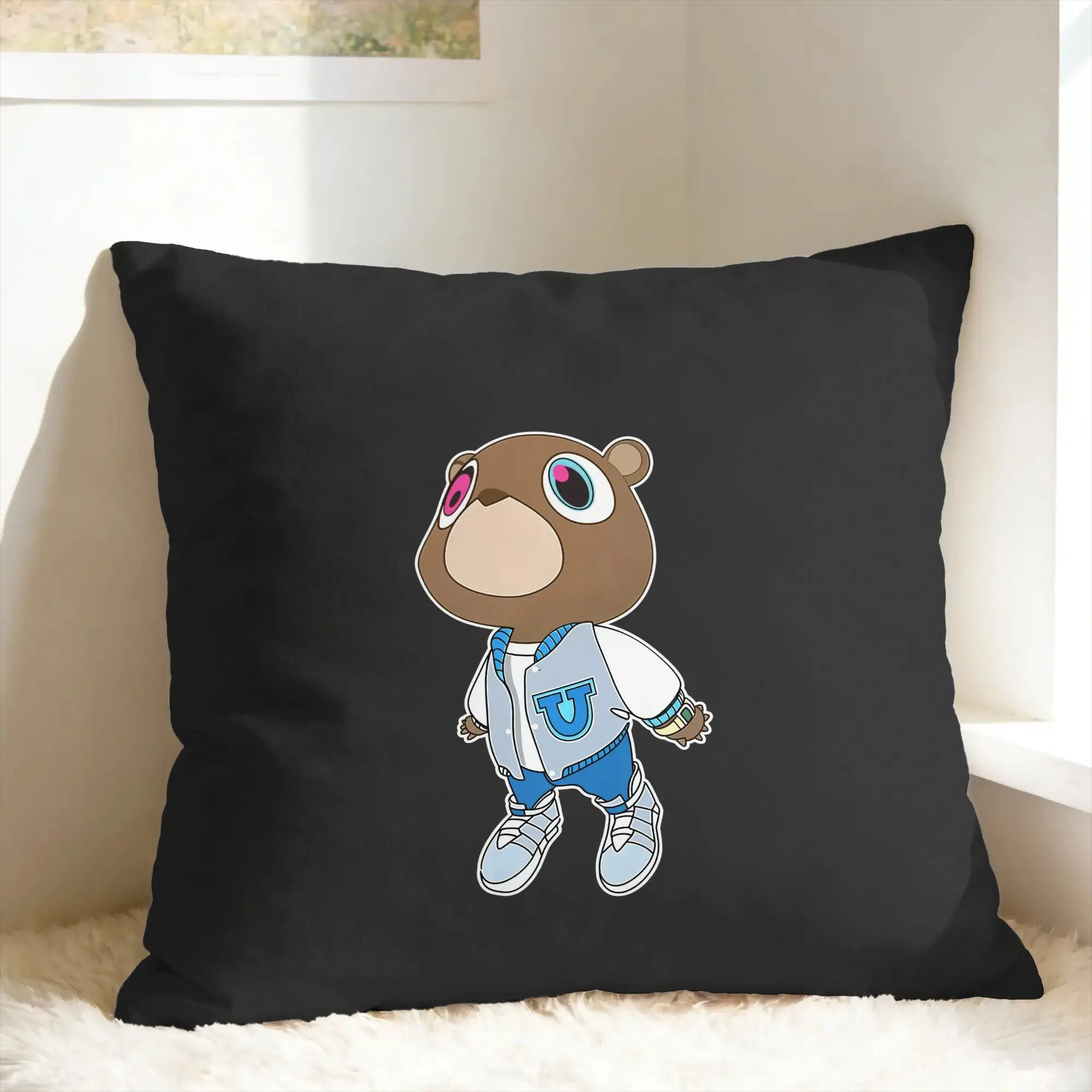 Funny Kanye West Meme Pillow Case  Cute Funny Pillow Cover Custom Pillowcases For Sofa Home Decor