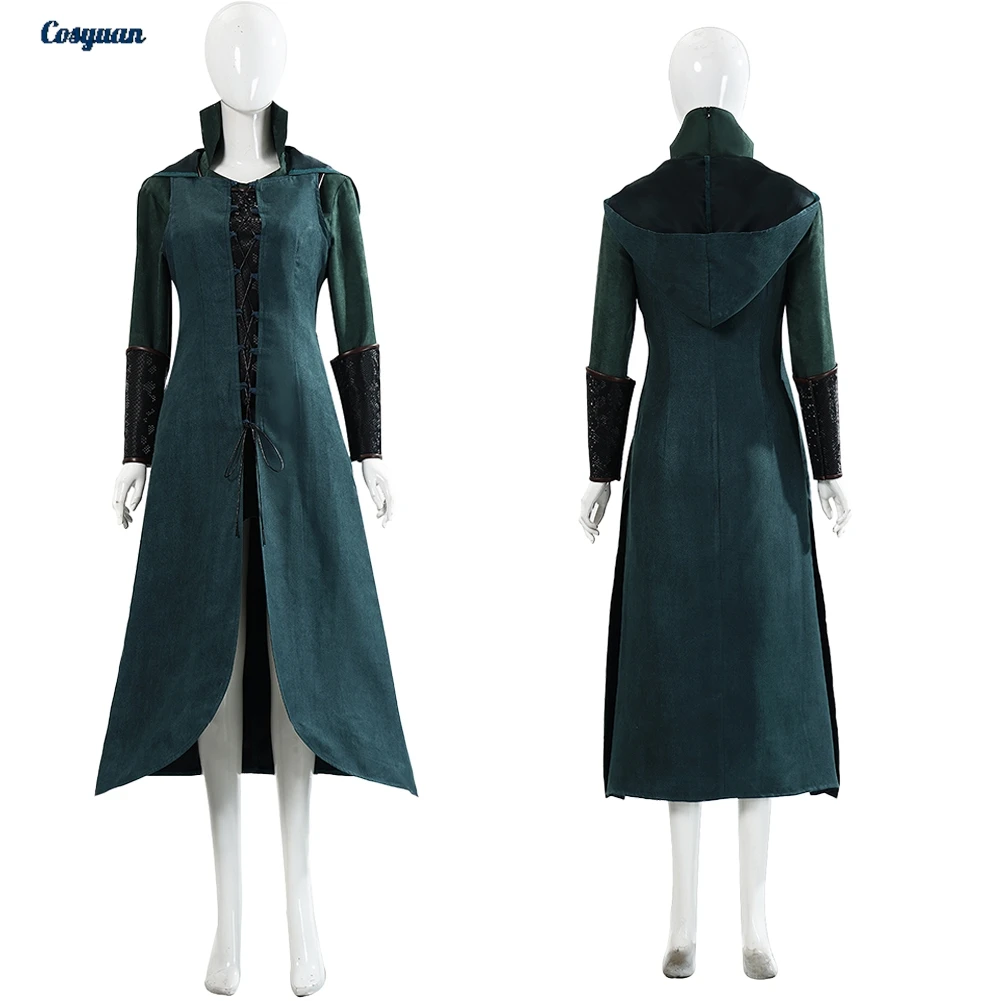 Disfraz de Tauriel de El Señor de los Anillos, Chaleco, Peluca, Ropa de Cosplay para Mujer, Disfraz de Fiesta, Juego de Roles, Halloween, Carnaval