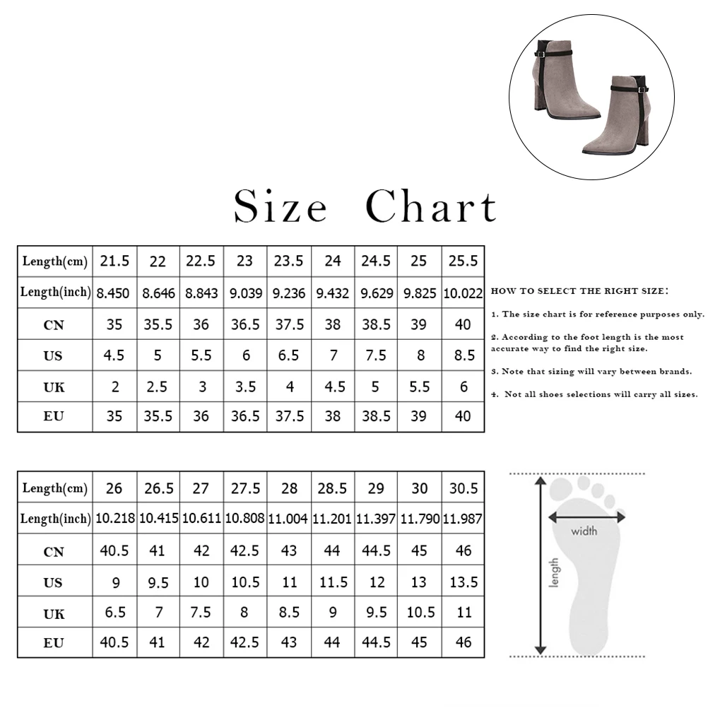 

Замшевые короткие сапоги для женщин, осенне-зимние модные ботильоны на молнии на массивном каблуке, ботильоны на резиновой подошве, непромокаемые грязевые снежные ботинки для девочек