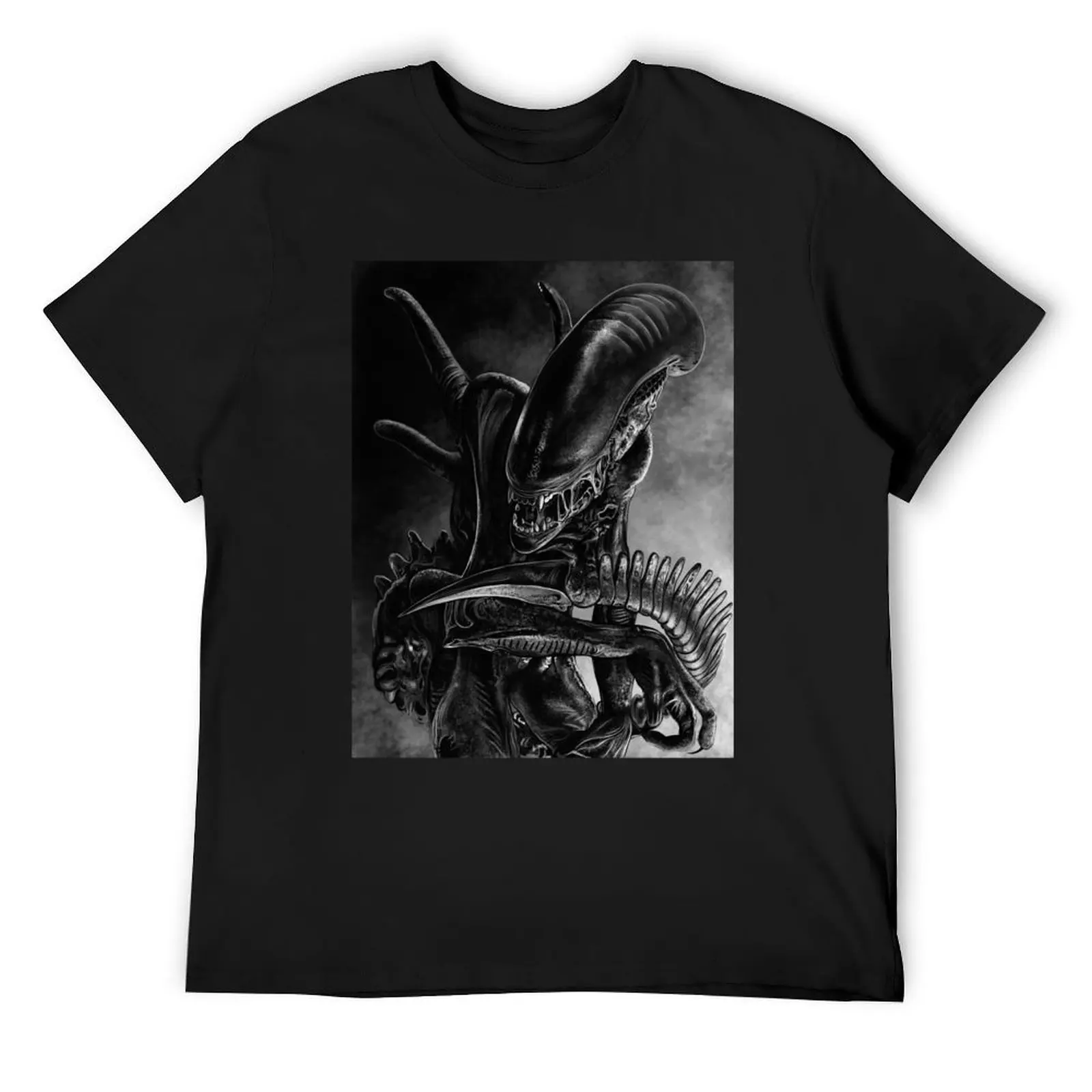 Xenomorph T-Shirt cute clothes boys animal print Blouse tees mens vintage t shirts