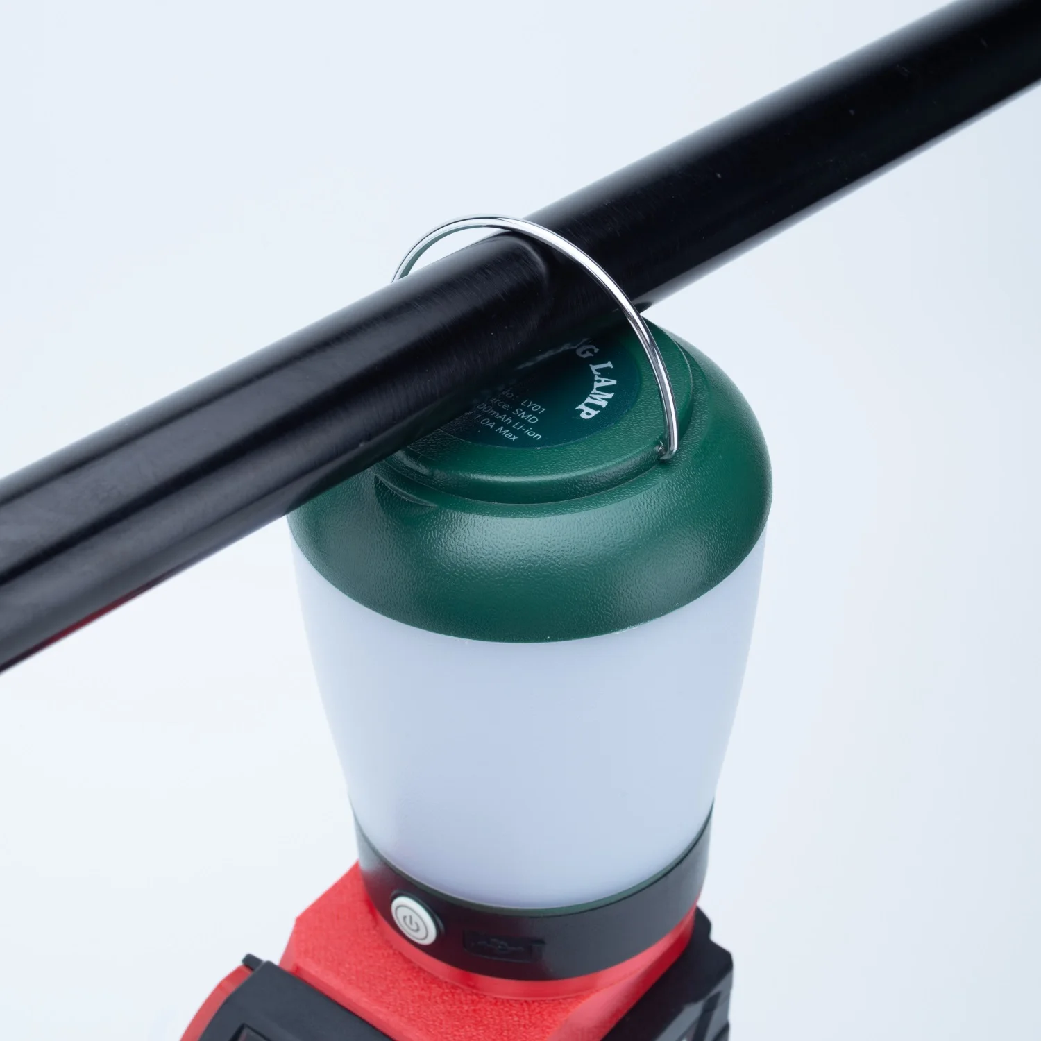 Imagem -03 - Lâmpada de Oficina Portátil Led Luz de Trabalho de Acampamento para Milwaukee 4811-1820 48-11-1822 18v 20v Bateria de Lítio sem Bateria