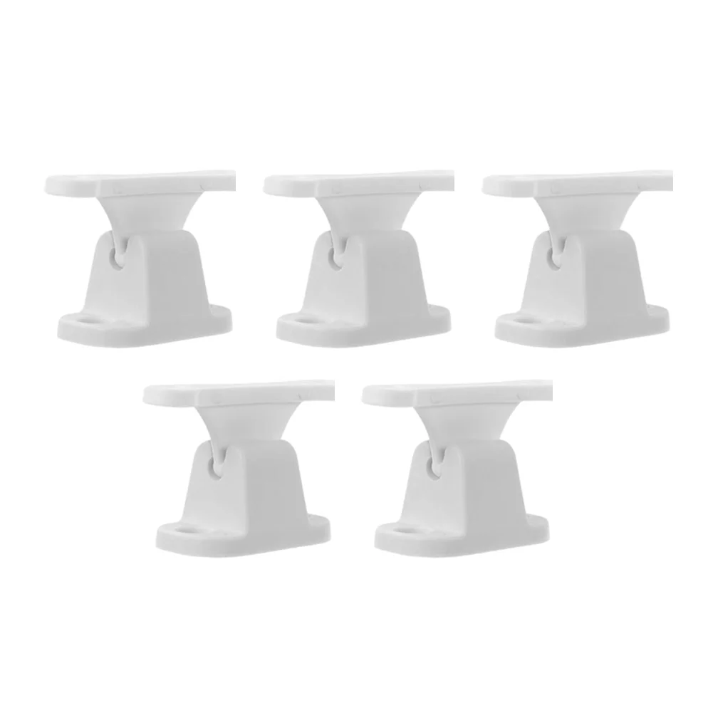 

Нейлоновые Т-образные ограничители для дверей, 5 шт., для автодомов, лодок, прицепов, шкафов, гардеробов, ящиков, 45x28 мм, простая установка, белые