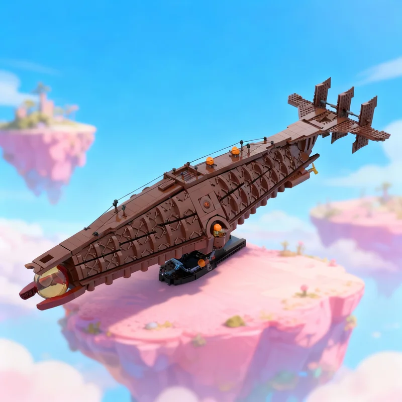 

3825pcs MOC Atlantis Ulysses Submarine Disneieny Model Building Blocks Creative Gift DIY Display Decor Adult Premium Kids Desk