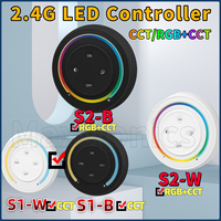 Miboxer S1-B S1-W S2-B S2-W 2.4G LED Controller Sunrise Remote Rainbow Remote For Color Temperature RGB+CCT LED Strip