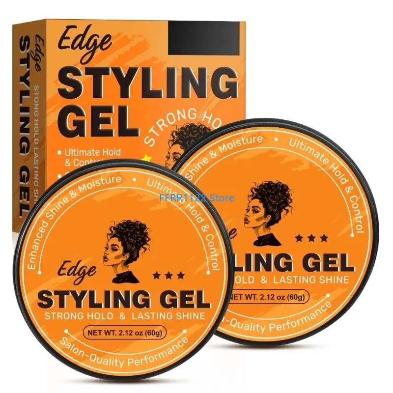 

Y1UF 60g Long Lasting Hair Styling Gel Strong Hold Hair Gel Hair Styling Gel for Hair