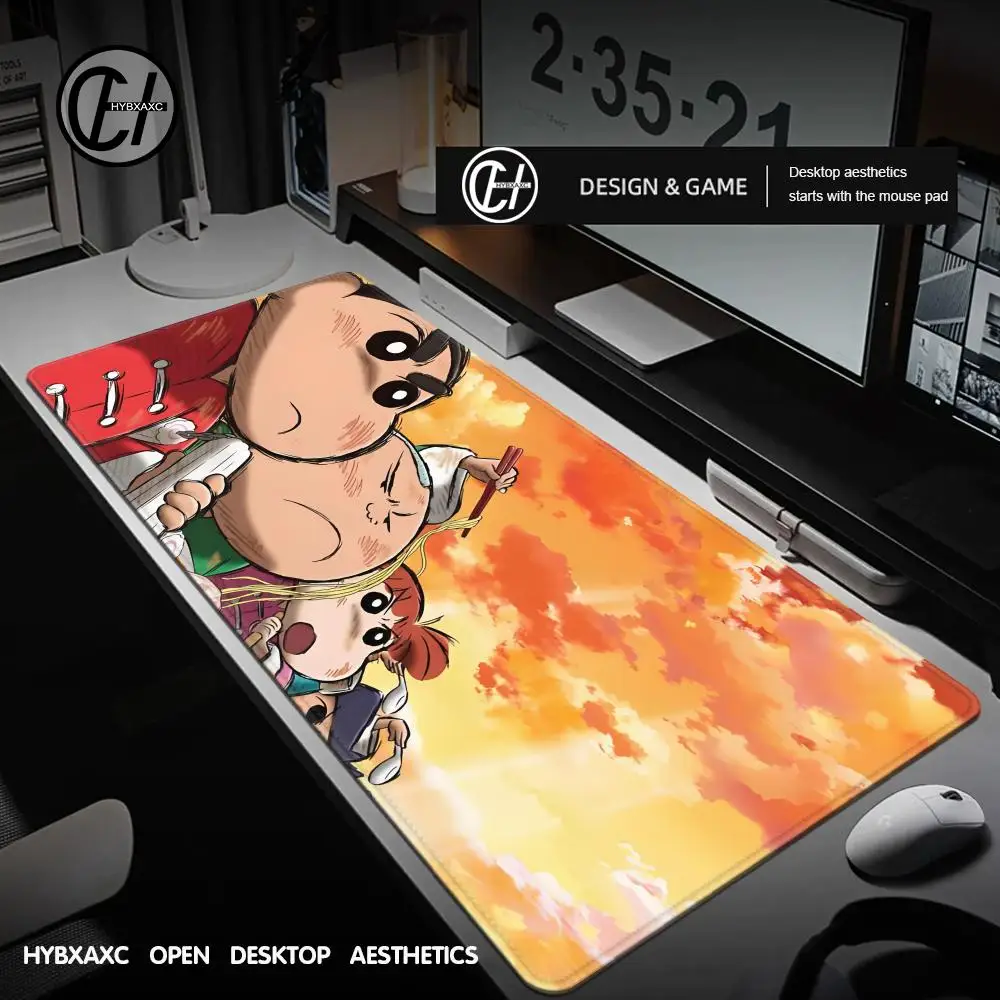 

Crayon Shin-chan Animation Beautiful patternsOffice Computer Desk Mat Table Keyboard Big Mouse Pad Laptop Cushion Nonslip Decor