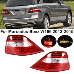 For Mercedes-Benz W166 ML300 ML350 ML400 2012 2013 2014 2015 Car LED Rear Tail Light Tail Lamp Taillight 1669063501 1669063401