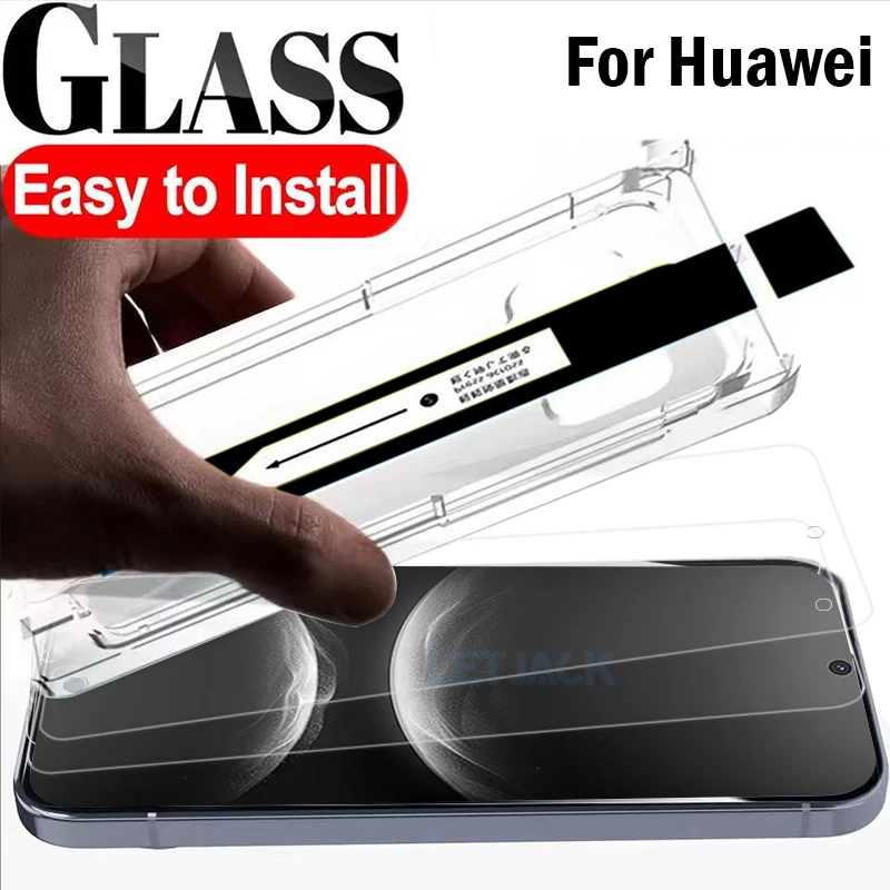 

1-3 шт., не требующее пыли, простая установка закаленного стекла для Huawei Nova 14 Lite 13 12 11 10 9 SE 14i 12i 12s 11i Защитные пленки для экрана