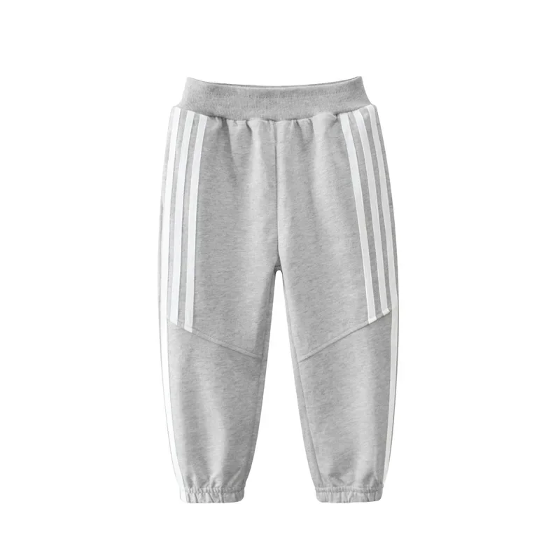 Brand Children\'s Wear Kids Long Pants 2024 New Autumn Boys Girls Sports Pants Casual Side Stripe Trousers for Boy Sweatpant