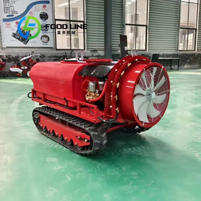 Customized Remote Control Crawler Sprayer Targeted Spraying Crawler Reduce Waste For Sprayer Agricultural Farm Management