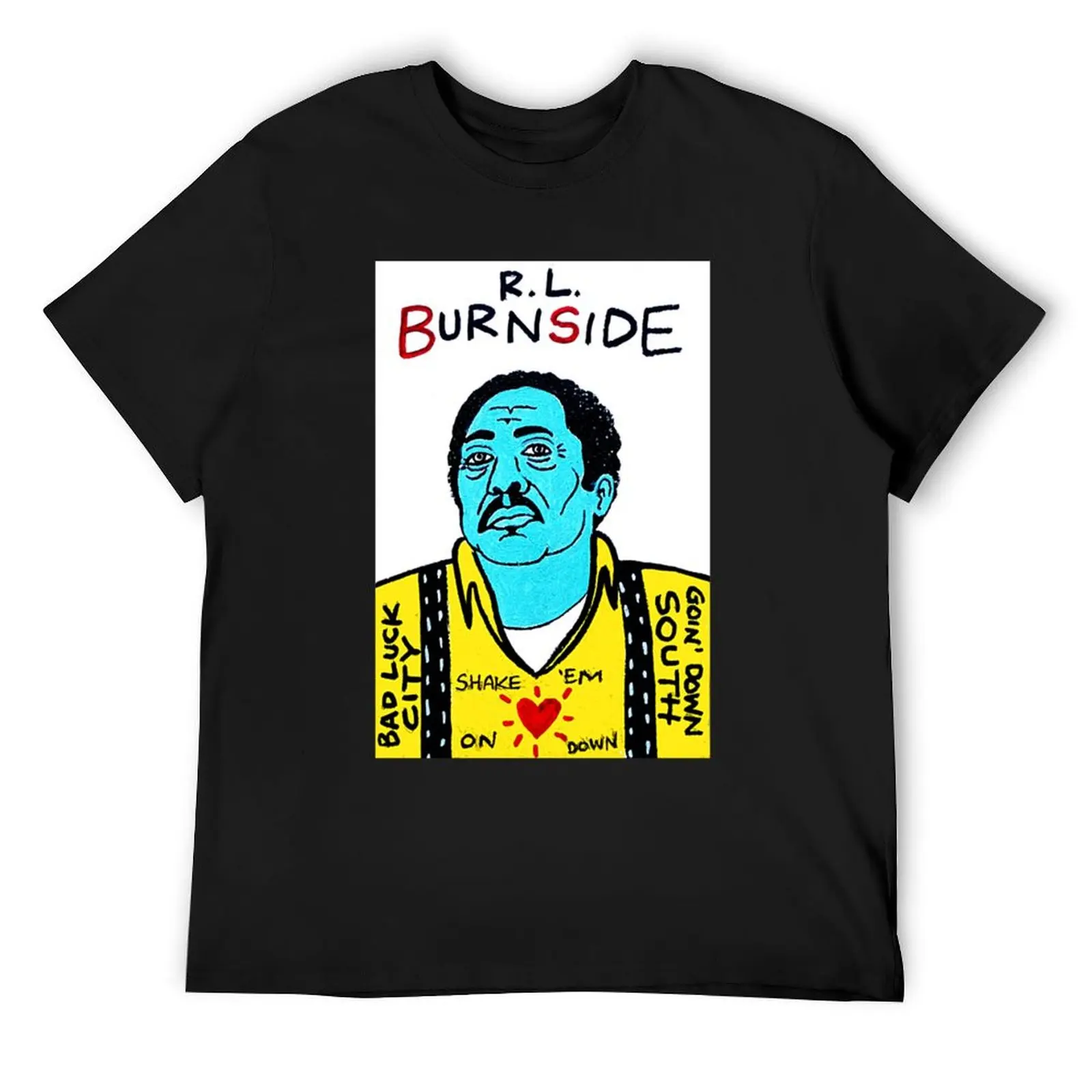 

RL Burnside T-Shirt man clothes basketball graphic tees sweat custom shirt clothing for men