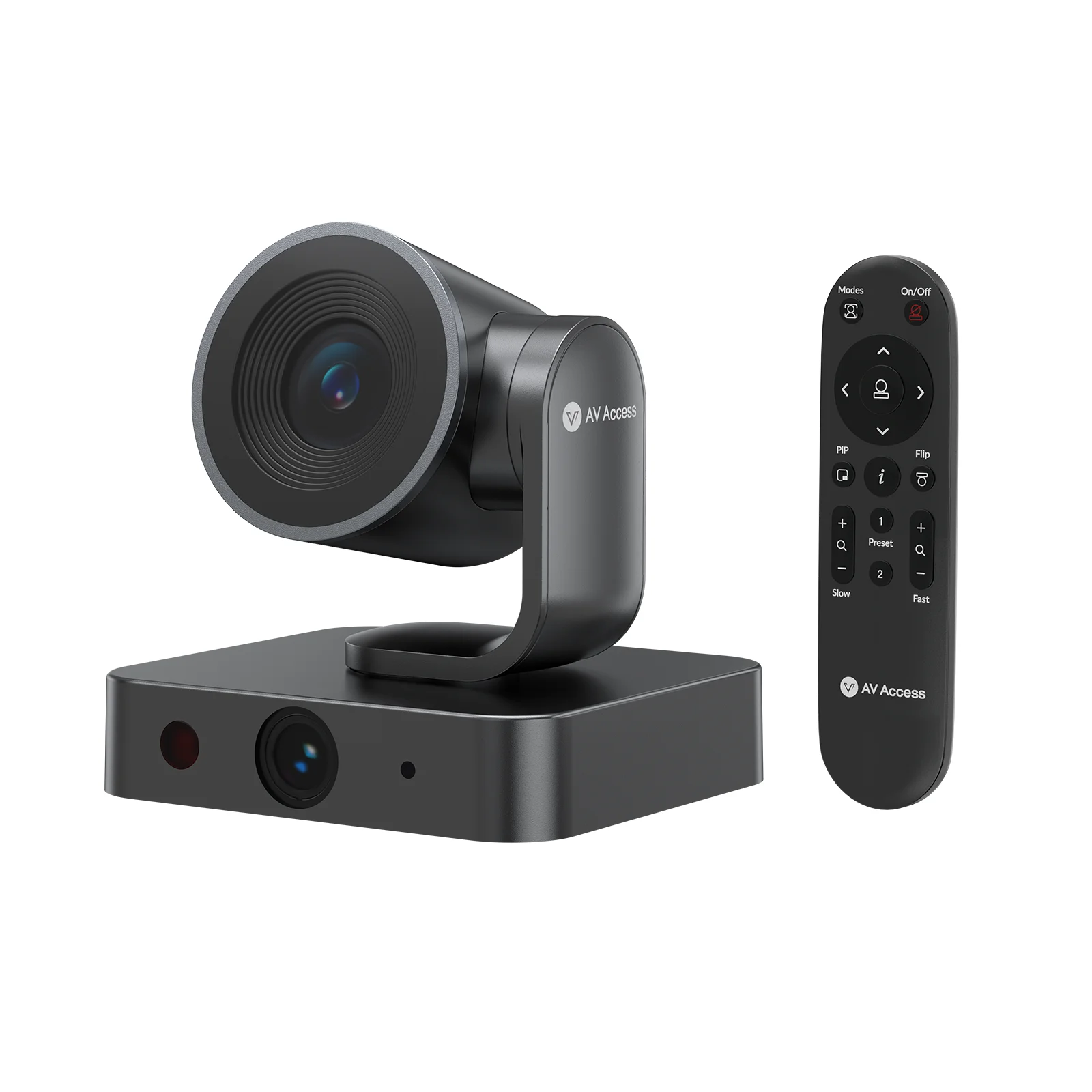 4K PTZ Camera with Dual Lens, Auto Tracking & AI Framing, 3x Optical Zoom, 120° Panoramic View for Smart Video Conference,Meet