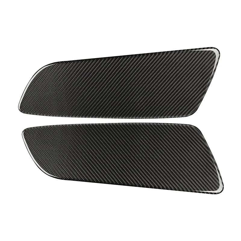 For Ford Mustang GT 2015-2021 Car Accessories Carbon Fiber Interior Car Rear Door Panel Trim Stickers Decals Decoration Cover - Image 3