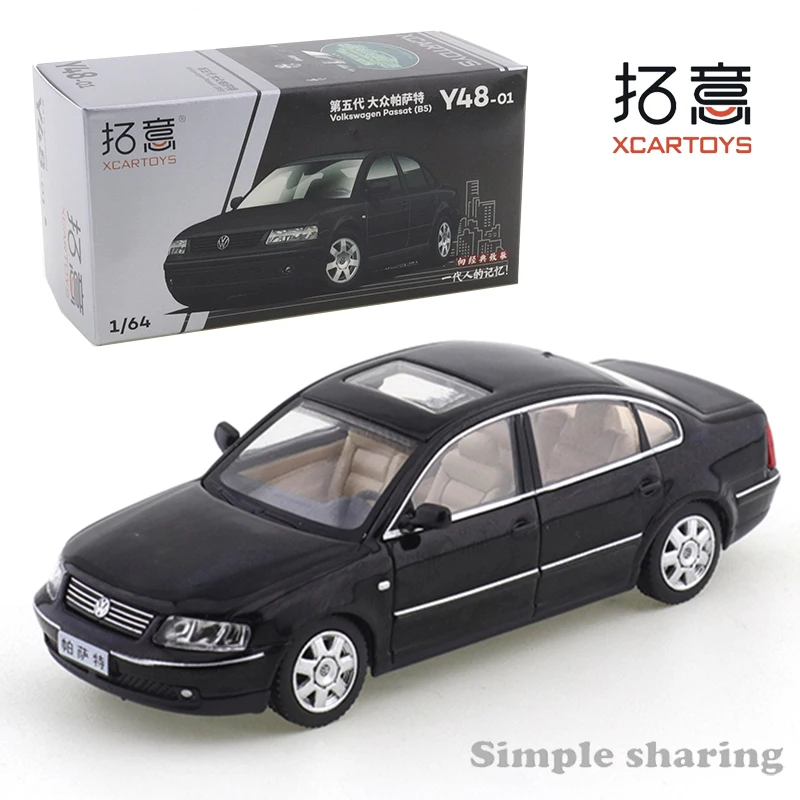 Xcartoys 1/64 aleación negocio y civil Volkswagen Sedan colección ornamento modelo de coche Passat de quinta generación
