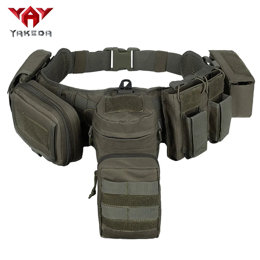 YAKEDA Camouflage Training Taille Abdeckung Outdoor MOLLE Gürtel Multifunktionale Tragetasche