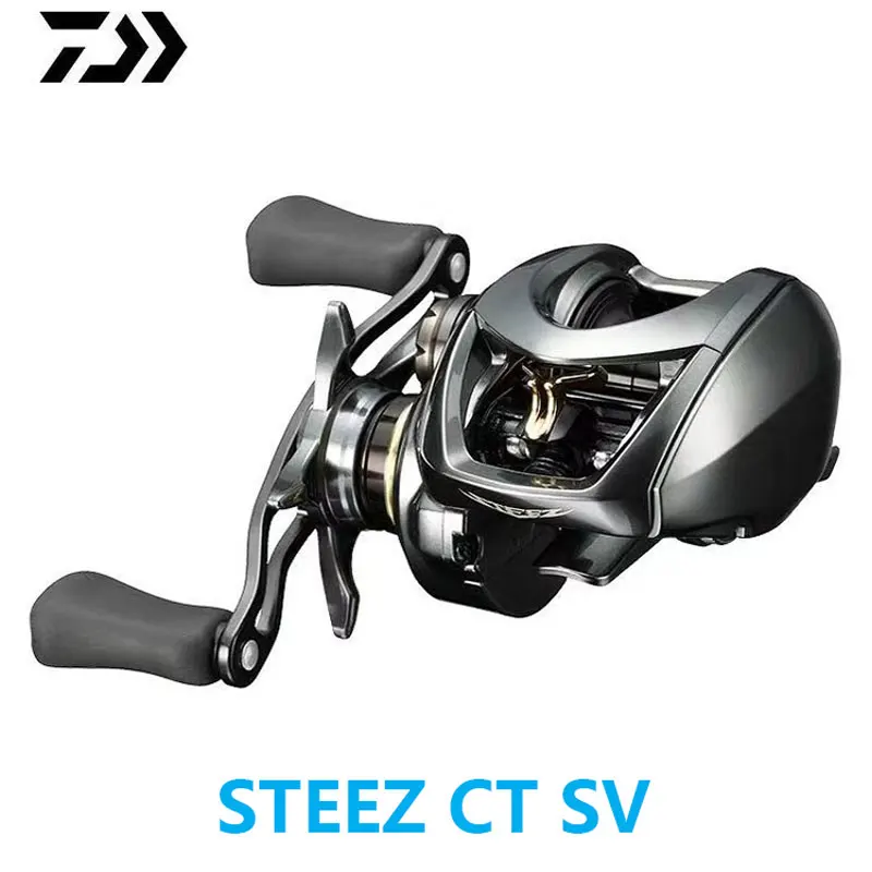 

Original DAIWA STEEZ CT SV TW 700H 700HL 700HS 700XH 700XHL SV Spool low profile Saltwater Baitcasting Fishing Reel