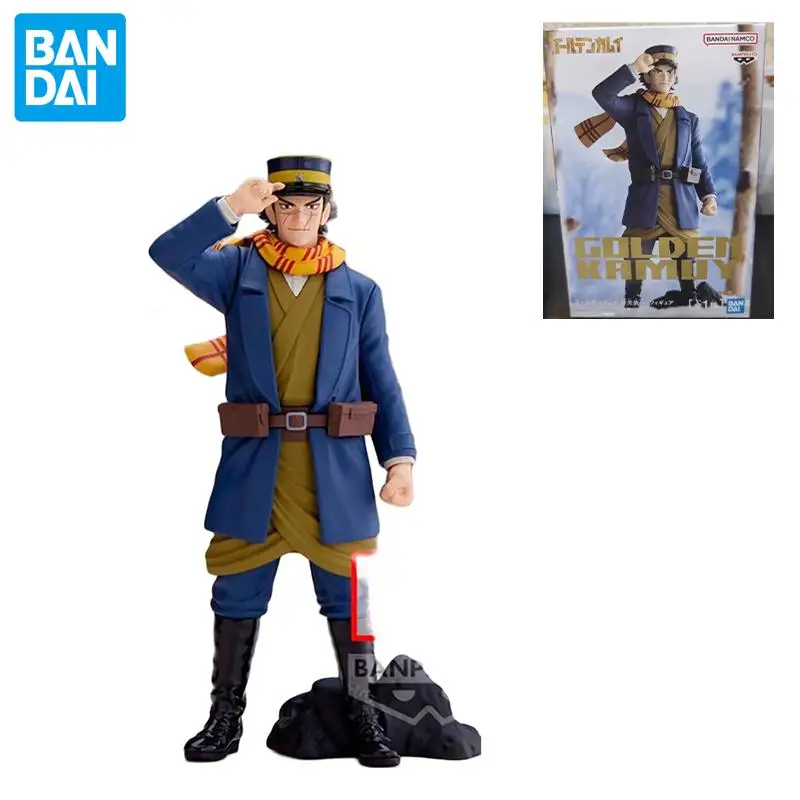 Brand New Original In Stock Banpresto Golden Kamuy Sugimoto Saichi Original Genuine Anime Figure Model Toys Christmas Gift