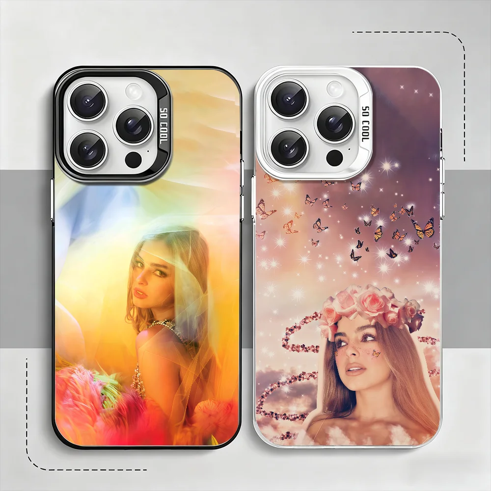 

Singer addison phone case For Samsung A07 A17 A06 S25 S24 S23 4G 5G A-Addison Rae Protective IMD Color Cover