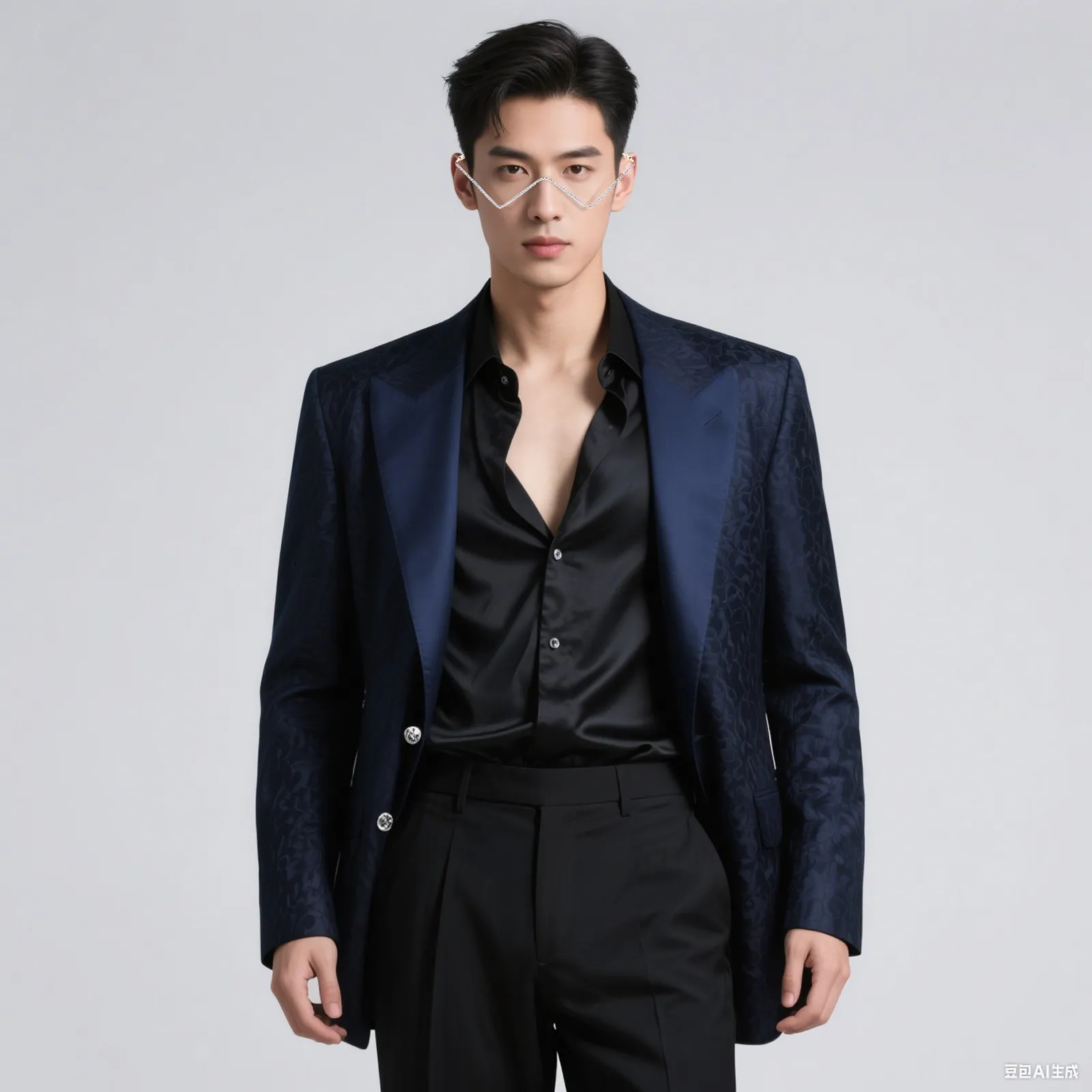 

2 шт. V-образные металлические оправы для очков со стразами без линз, элегантные, сверкающие, для летних фестивалей в стиле тропического луау, новинка