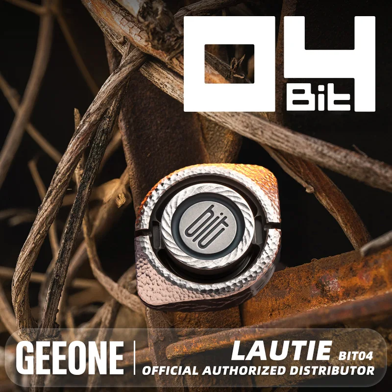 LAUTIE BIT04 Bionic Pupil Fingertip Gyro Decompression Toy EDC Artifact Finger Gyro Bit
