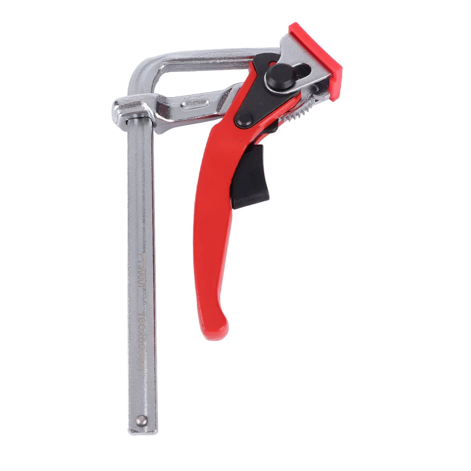 Ratcheting Table Clamp Aluminium Alloy Guide Rail Fixture Fixing Tool for Woodworking