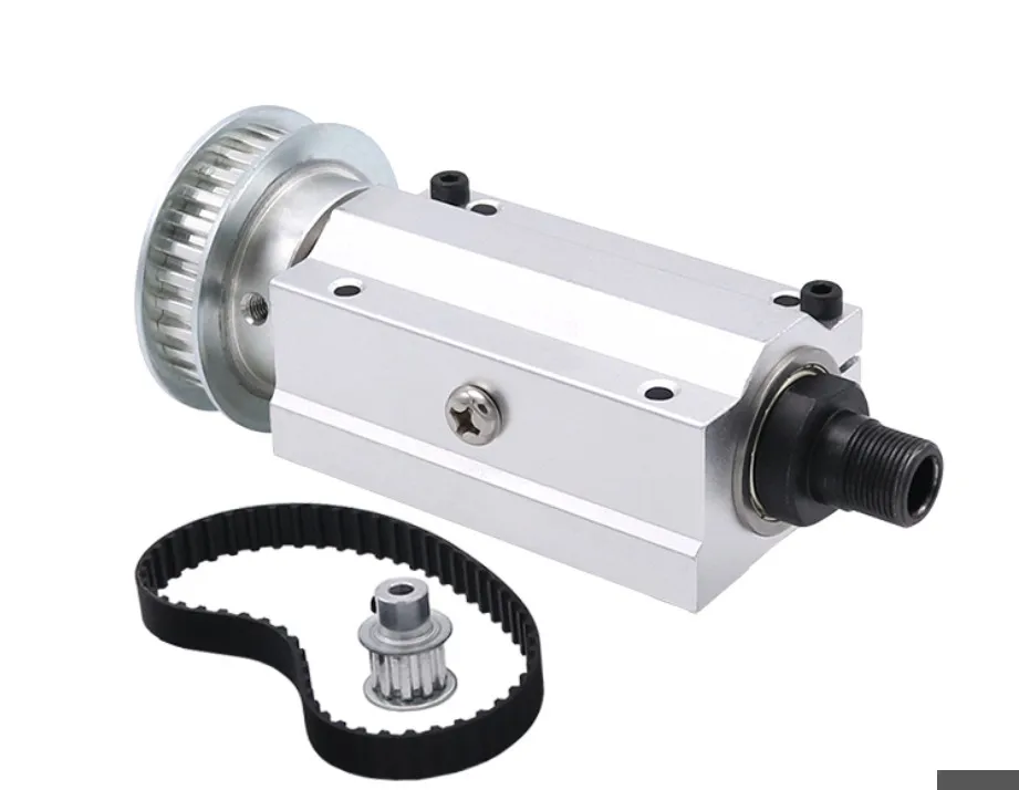 

M14x1mm M14 резьба шпинделя шкив подшипник DIY деревообрабатывающий токарный станок держатель головки инструмента