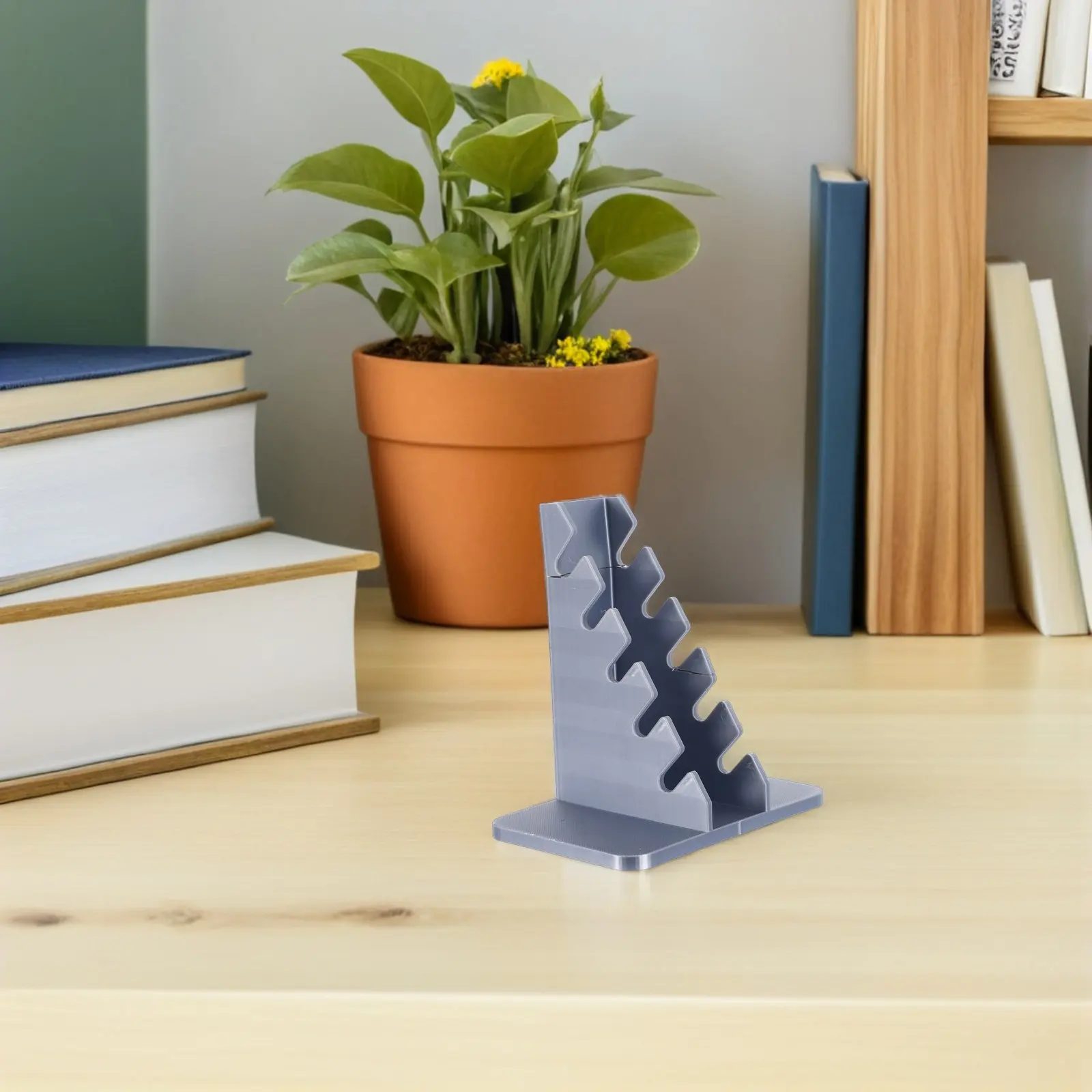 Mini Skateboard Display Rack Silver Five Layer Finger Skateboard Storage Rack Floor Stand Finger Board Holder Organizer