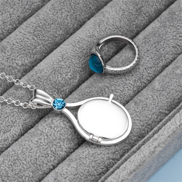 Classic Tv Drama Mako Mermaid Ring Retro Luxurious Inlay Crystal Jewelry for Island of Secrets Film Fans Accessories Present AliExpress