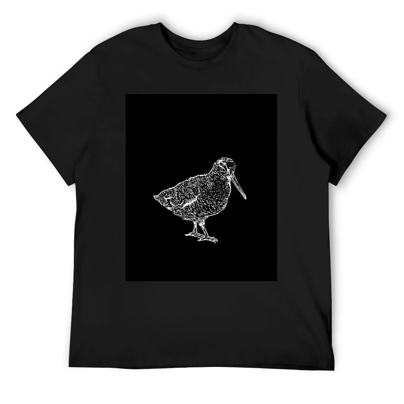 Woodcock T-Shirt summer top graphics shirts graphic designer shirts plain black t shirts men