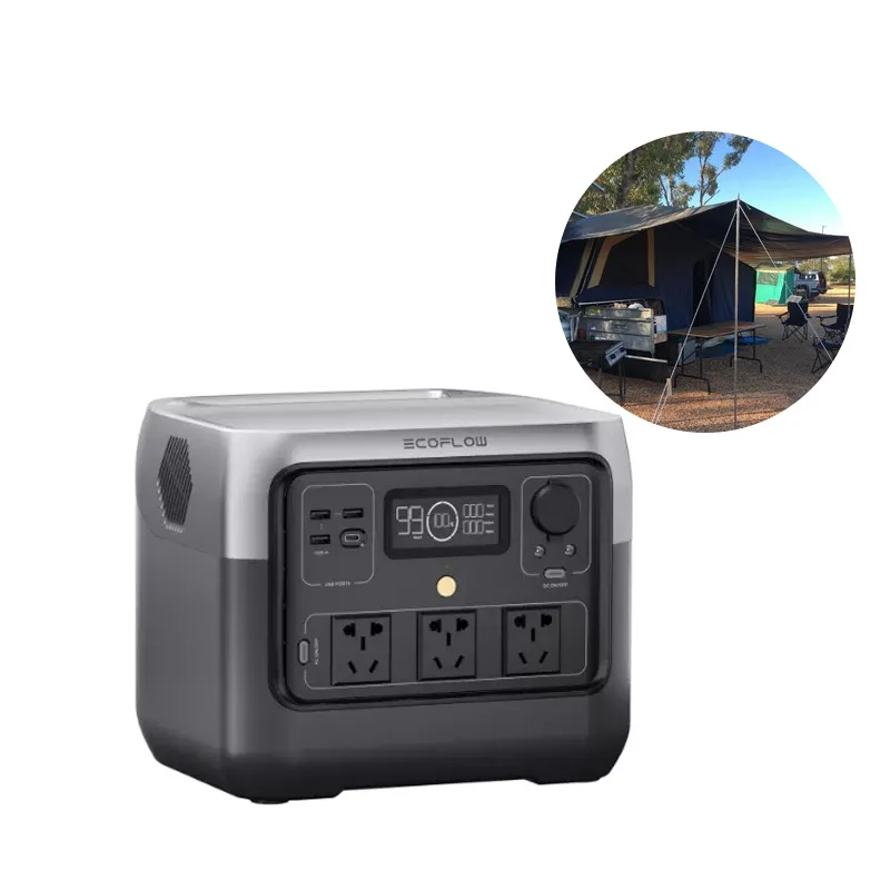 

Us Portable Power Generator 300W 500W 1000W Solar Rechargeable Station For Outdoor Emergency Power Supply