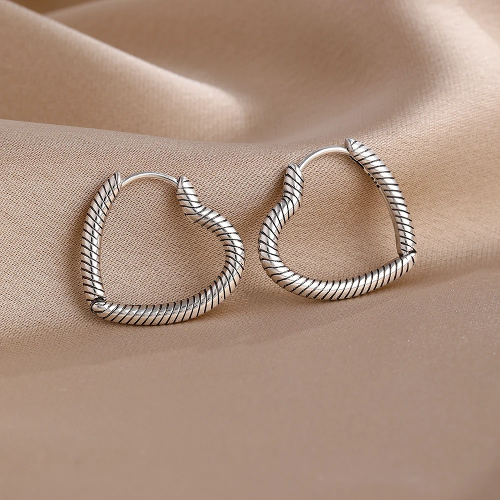 أقراط على شكل حرف U من الفضة عيار 925 بتصميم فاخر على شكل حرف U مجوهرات للنساء لليالي التاريخ وأشياء الزفاف والعطلات من 1 دولار #2