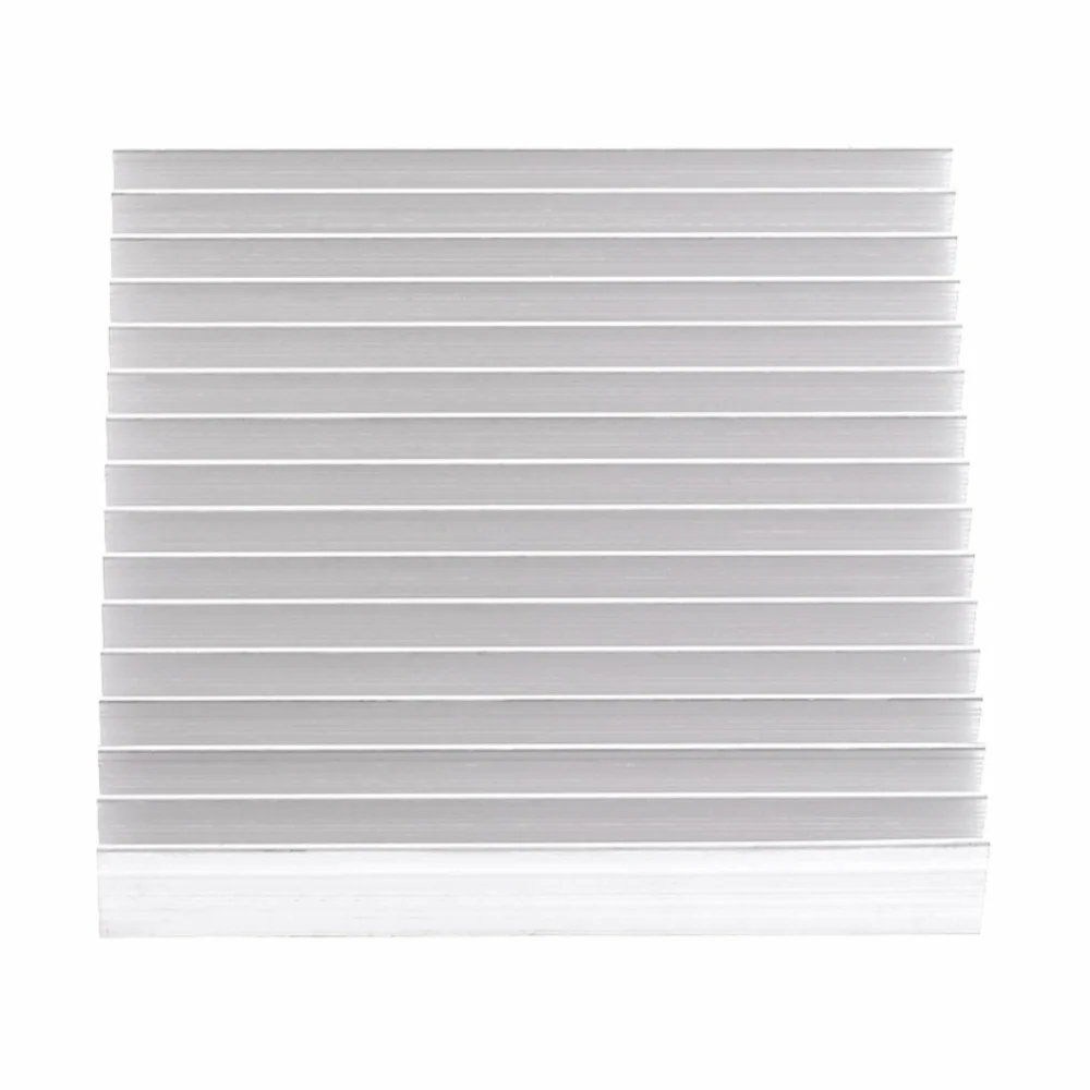 Heat Sink 100*100*18mm Heatsink Aluminum with 16 Fins LED Heat Sink Good Thermal Conductivity Cooling Fin Power IC