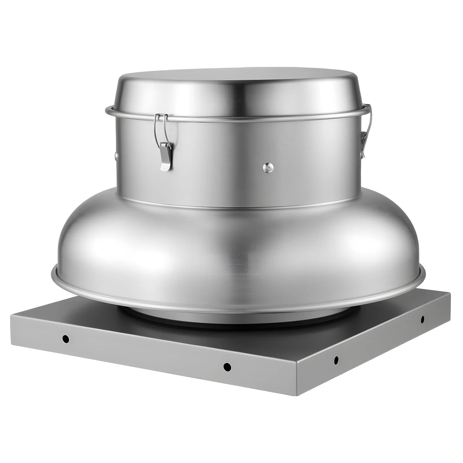 VEVOR Roof Exhaust Fan 21inch Fan Base Aluminum Alloy Speed Control Adjustable Airflow Compact for Garage Kitchen