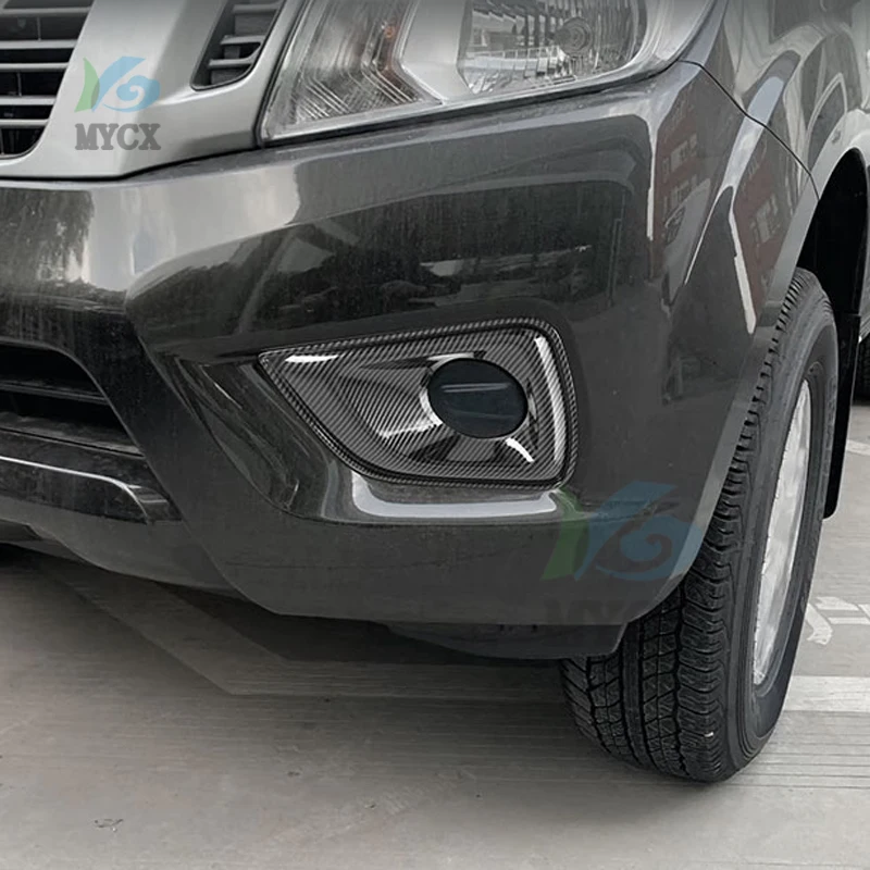

For Nissan Navara NP300 ST 2019 2020 2021 2022 Car Accessories Front Fog Light Lamp Cover Trim Molding Bezel Garnish