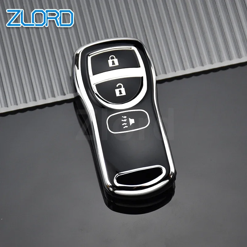 Чехол для автомобильного пульта дистанционного управления из ТПУ для Nissan Sentra Armada 350Z Altima Maxima Infiniti FX35 EX35 FX45 QX56 G35 M45 I35