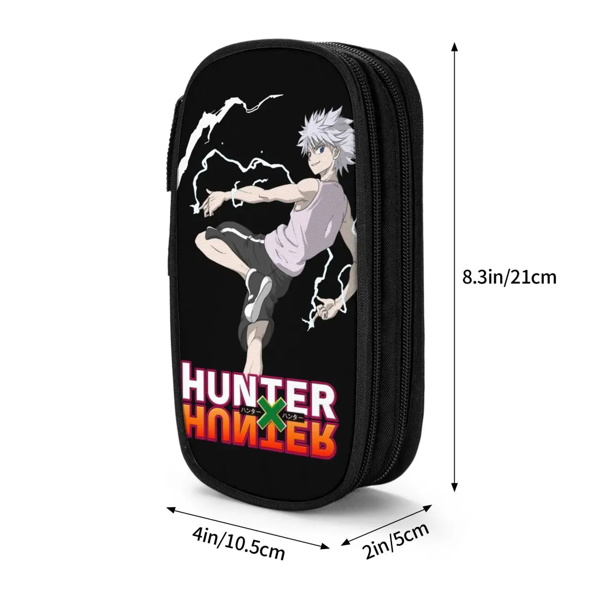 Hunter X Hunter Kilua Pencil Cases Fun Pen Box Pencil Bags for Student Big Capacity Students School Gift Pencilcases