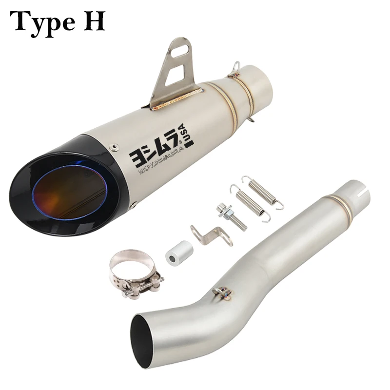 Slip On For Honda CBR250R CBR250 R CBR 250R 2011 - 2016 Motorcycle Exhaust Escape Systems Mid Link Pipe Connecting 51mm Muffler