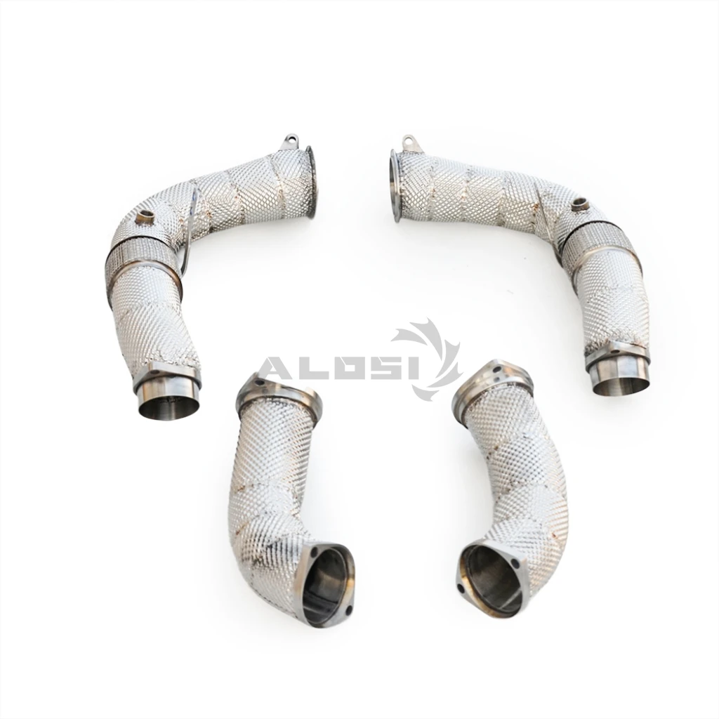 Catalytic Converter Downpipe for BMW XM G09 4.4T 2024-2026 Insulated exhaust lower pipe, Performance Header,Auto Parts