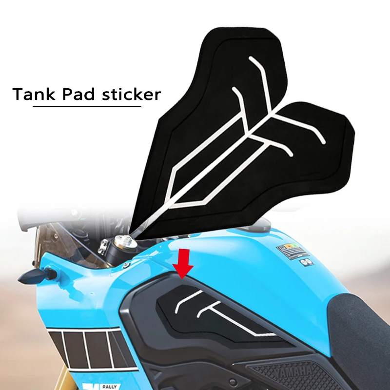 

For YAMAHA Tenere 700 Tank Side Traction Pads Knee Anti Slip Sticker Decal XTZ XTZ700 XT700Z T7 2018 2019 2020 2021 Motorcycle